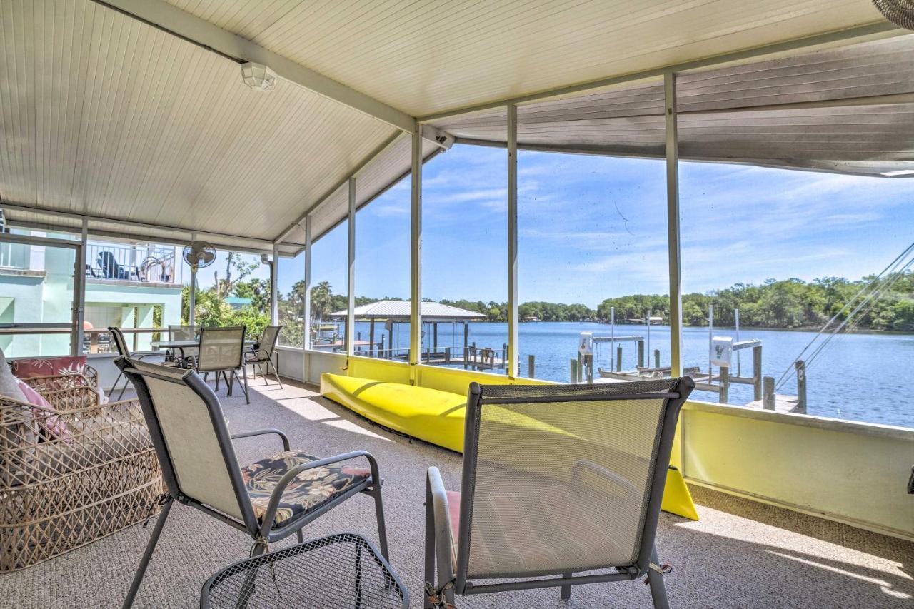Anglers Getaway Riverfront Home With Boat Dock Homosassa Exterior photo