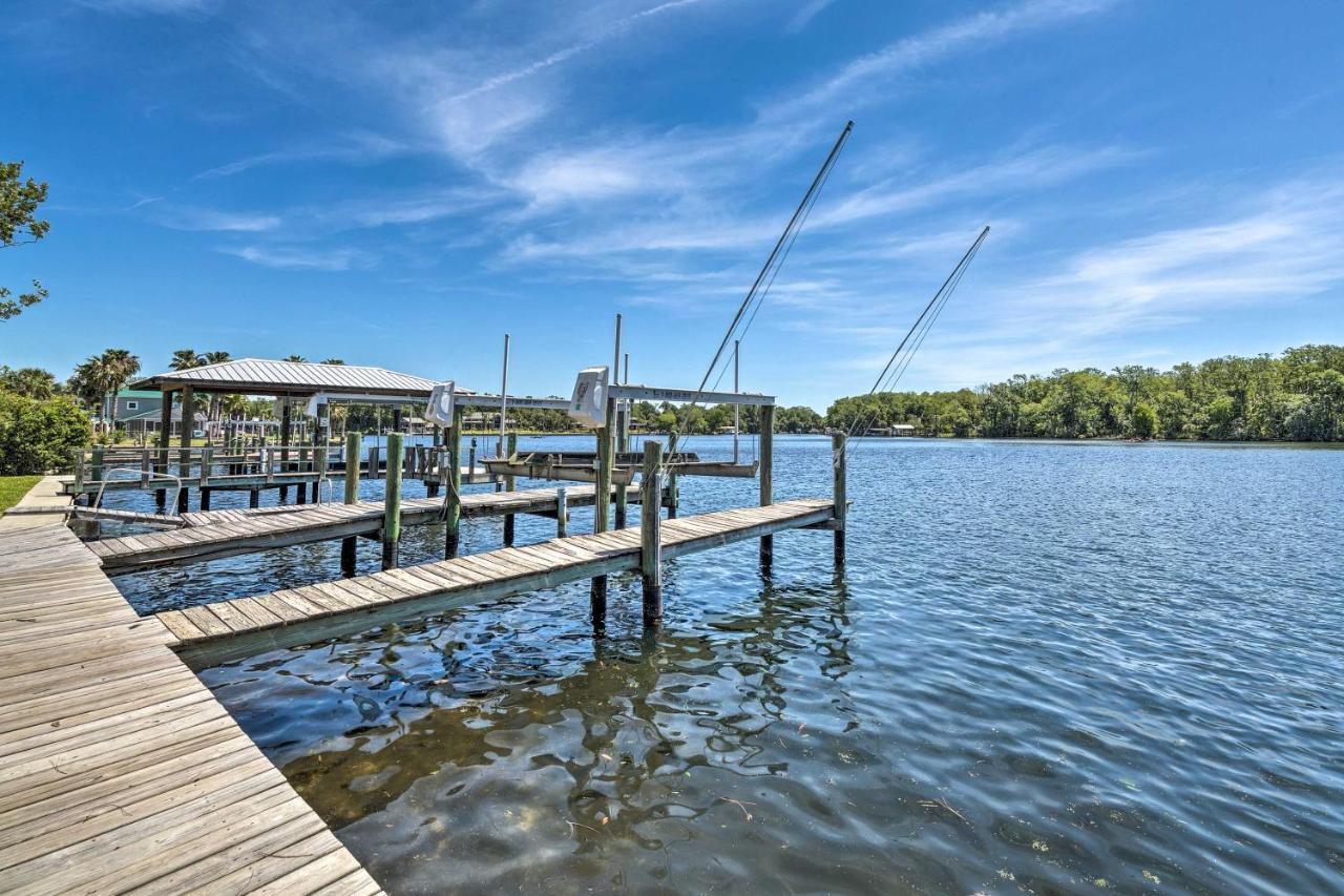 Anglers Getaway Riverfront Home With Boat Dock Homosassa Exterior photo